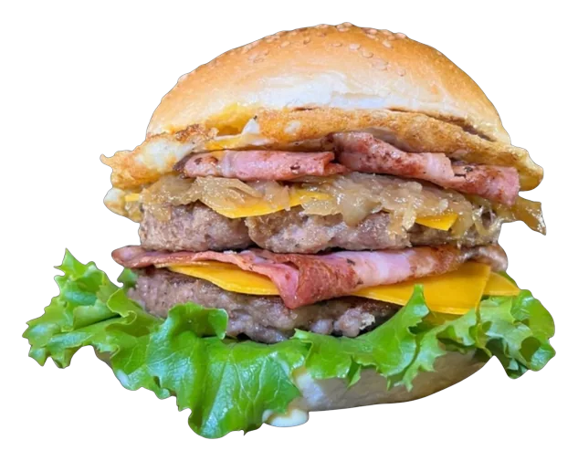 Bonny e Clyde, doppio hamburger di manzo